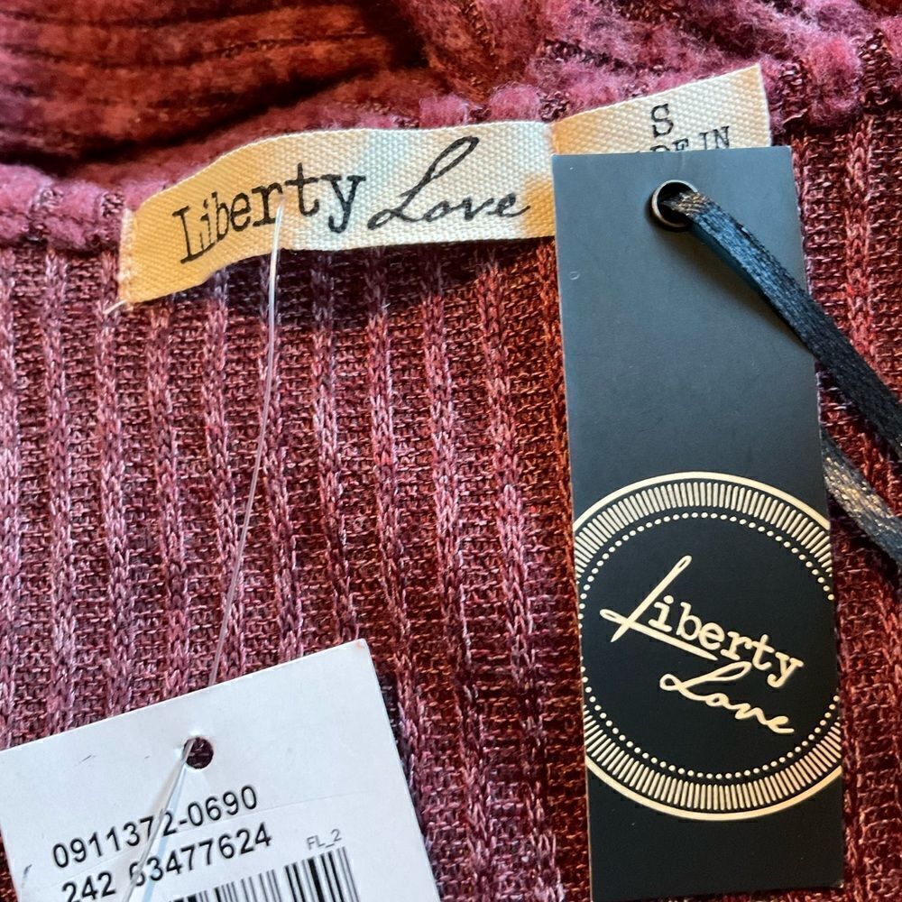 LIBERTY LOVE SMALL SWEATER DRESS NWT - Picture 6 of 6